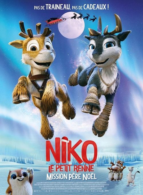 Niko le petit renne Mission Père Noel streaming gratuit vf vostfr 